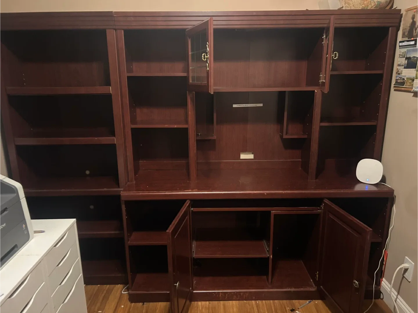 Large Wooden Wall Unit image indicator(2)