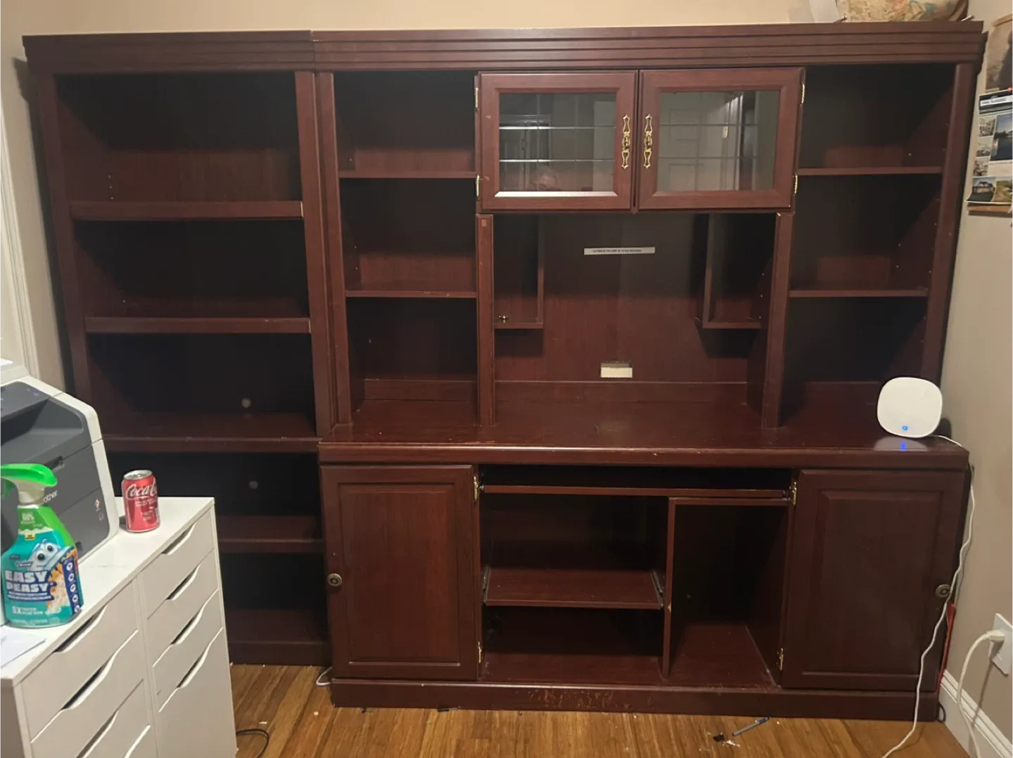 Large Wooden Wall Unit image indicator(5)