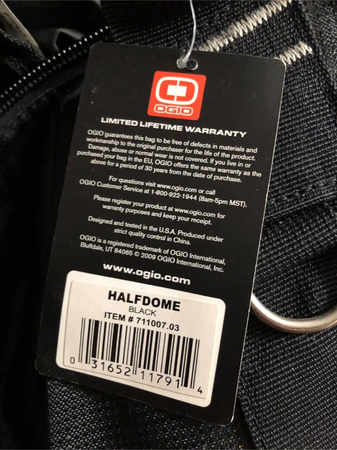 NEW UNUSED - Ogio Half Dome Coca Cola Zero Duffle Bag - Black image indicator(2)