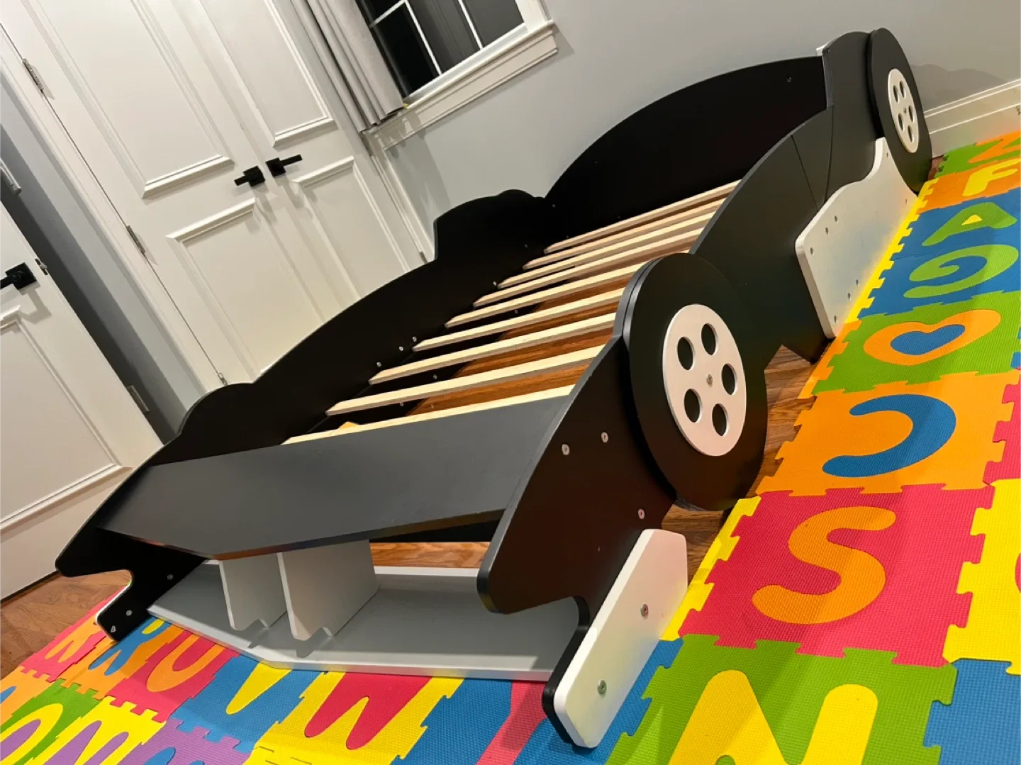 Black Race Car Bed Frame image indicator(4)