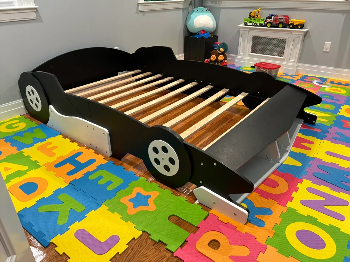 Black Race Car Bed Frame image indicator(3)