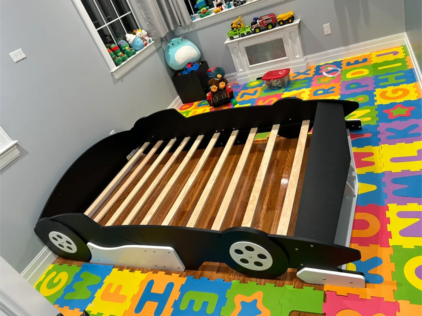 Black Race Car Bed Frame image indicator(6)