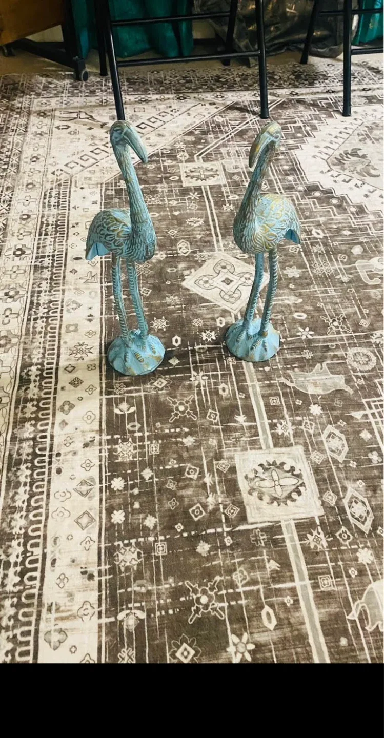 Decorative Heron Statues - Set of 2 image indicator(2)