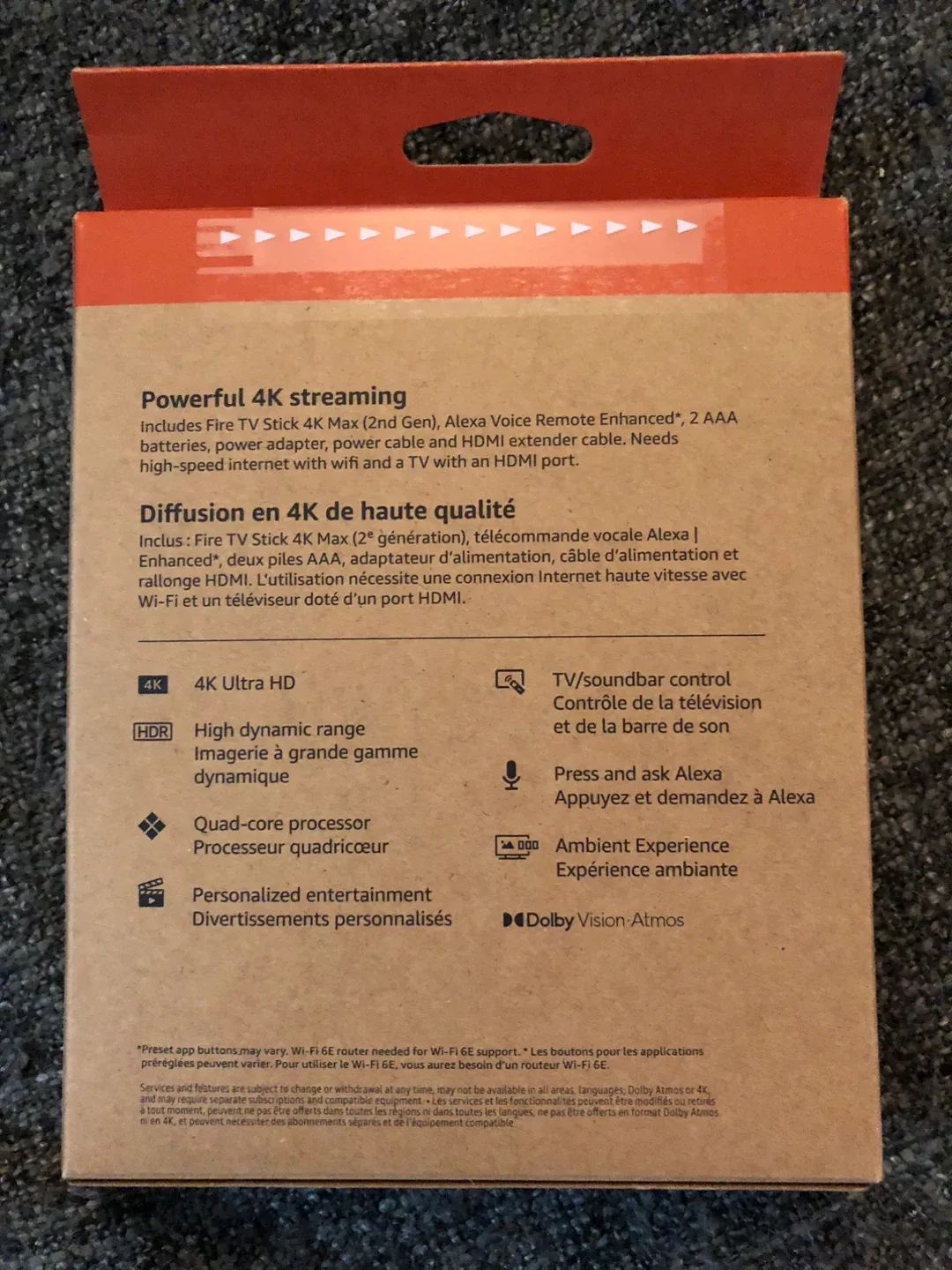 NEW SEALED! Amazon Fire TV Stick 4K Max image indicator(2)