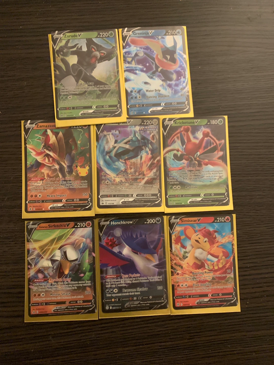 Pokemon V Cards Lot