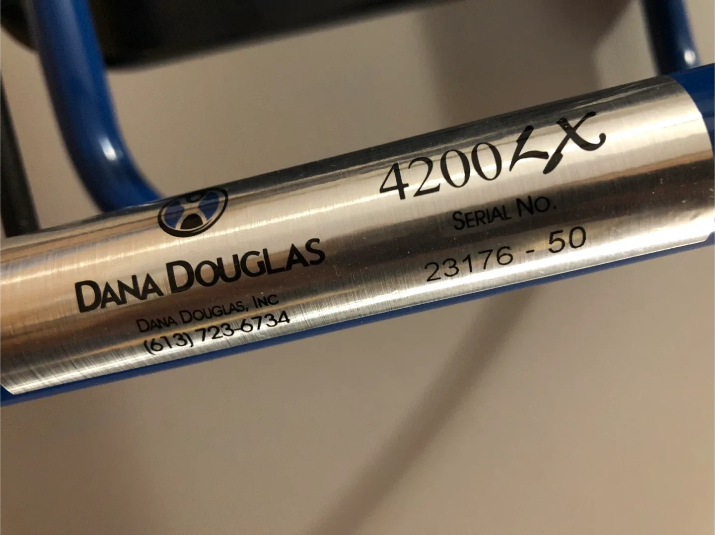 Dana Douglas 4200LX HME Folding Walker / Rollator with Seat image indicator(7)