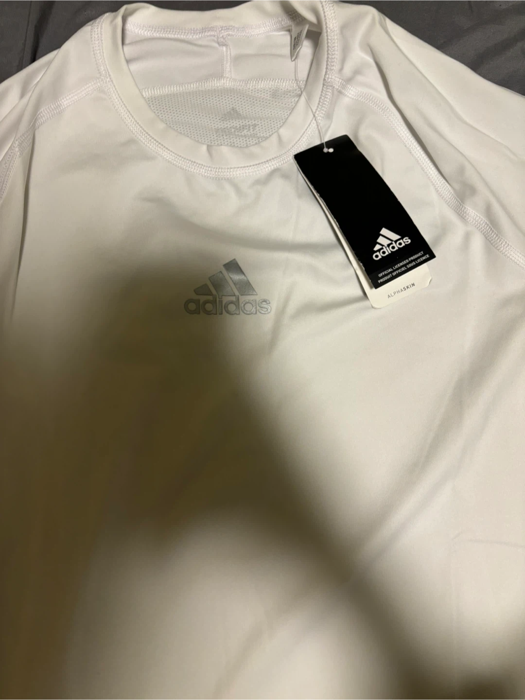 New Adidas Alphaskin Sport LST M White - photo 5