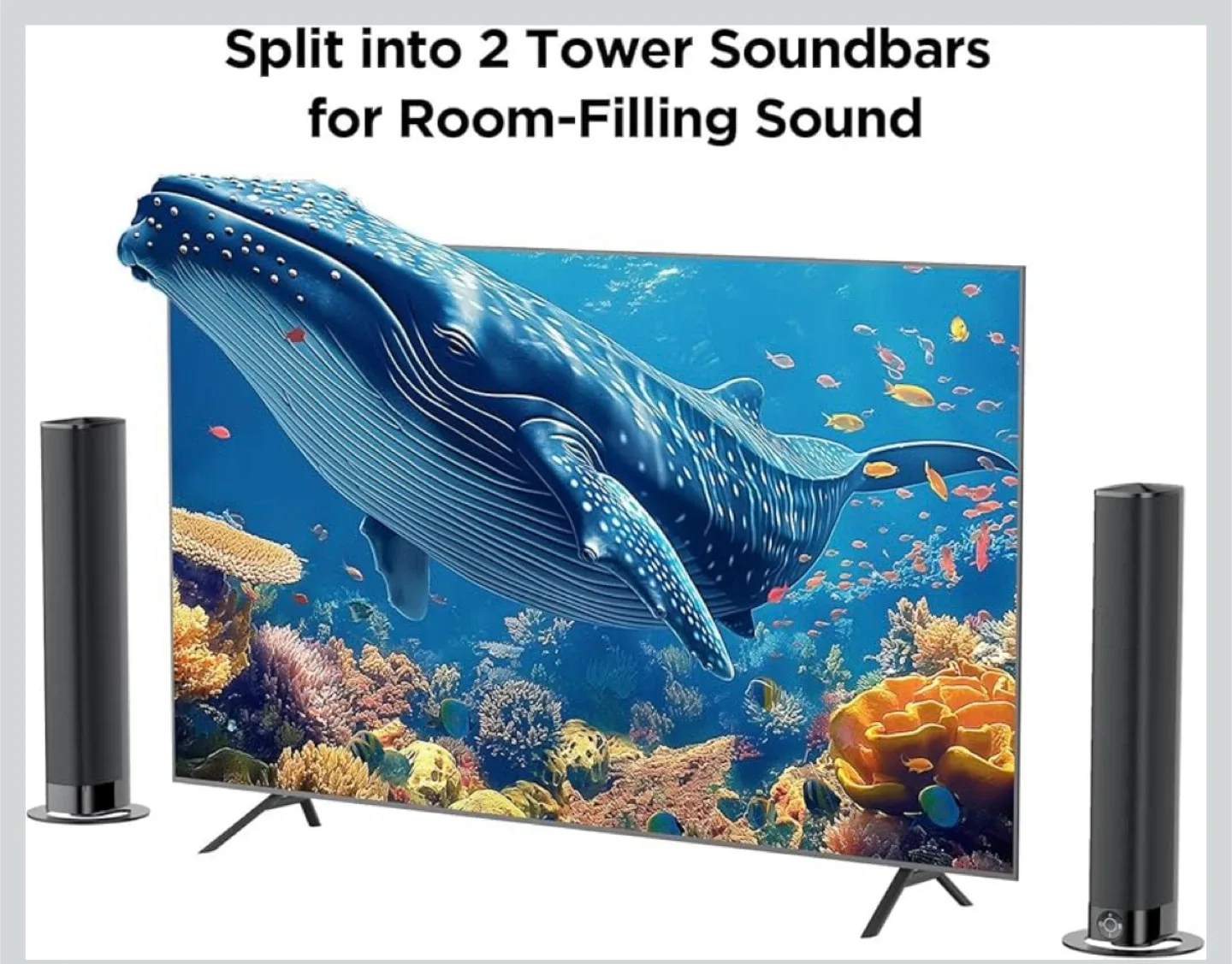 KY-8000 Soundbar Speaker with Bluetooth image indicator(4)