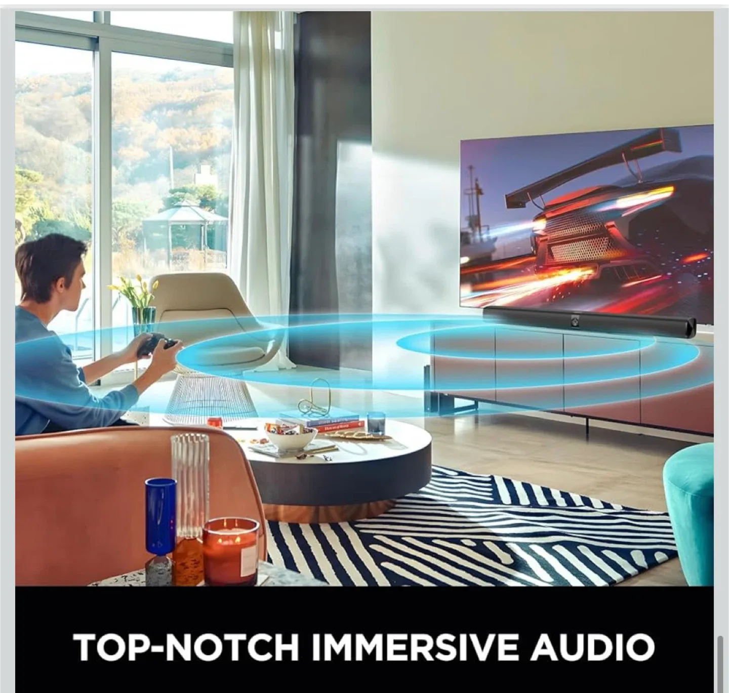 KY-8000 Soundbar Speaker with Bluetooth image indicator(8)