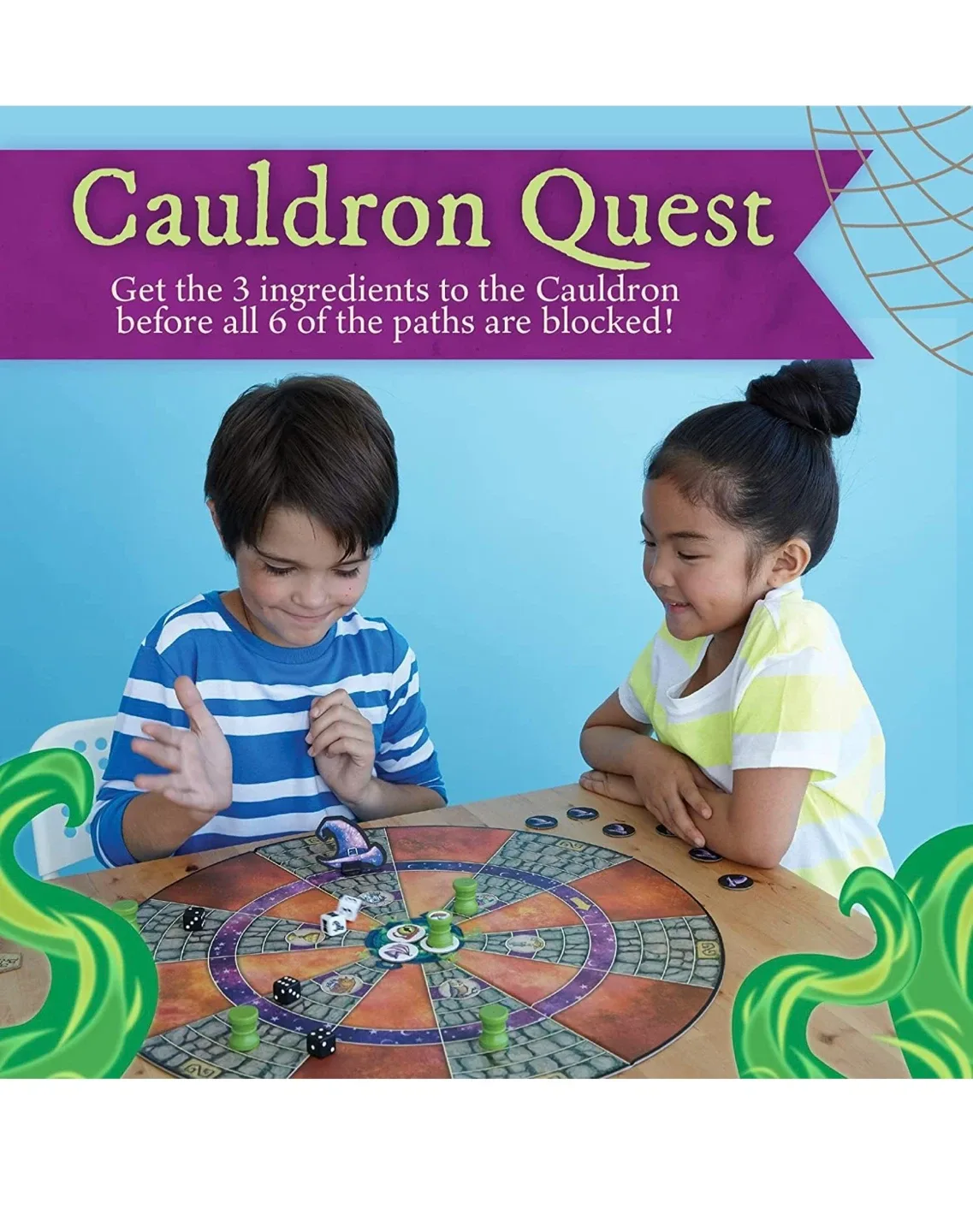 Cauldron Quest Cooperative Board Game image indicator(3)