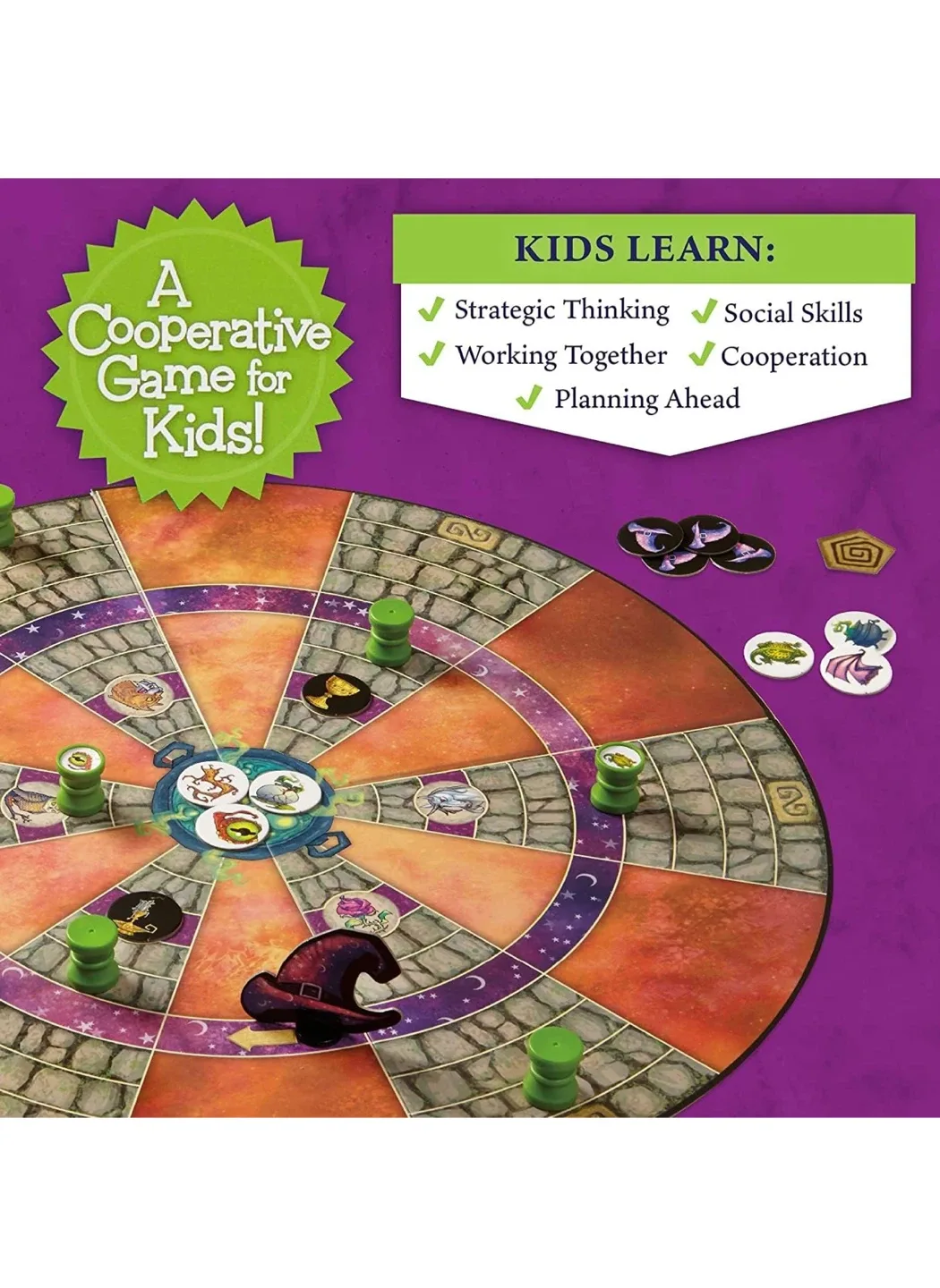 Cauldron Quest Cooperative Board Game image indicator(7)