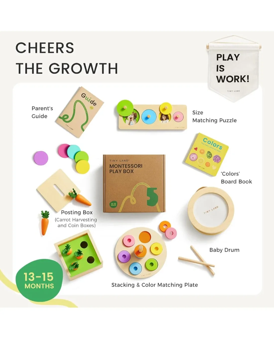 Tiny Land Montessori Play Box - New! image indicator(2)