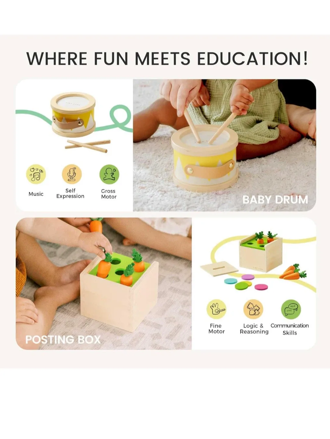 Tiny Land Montessori Play Box - New! image indicator(4)