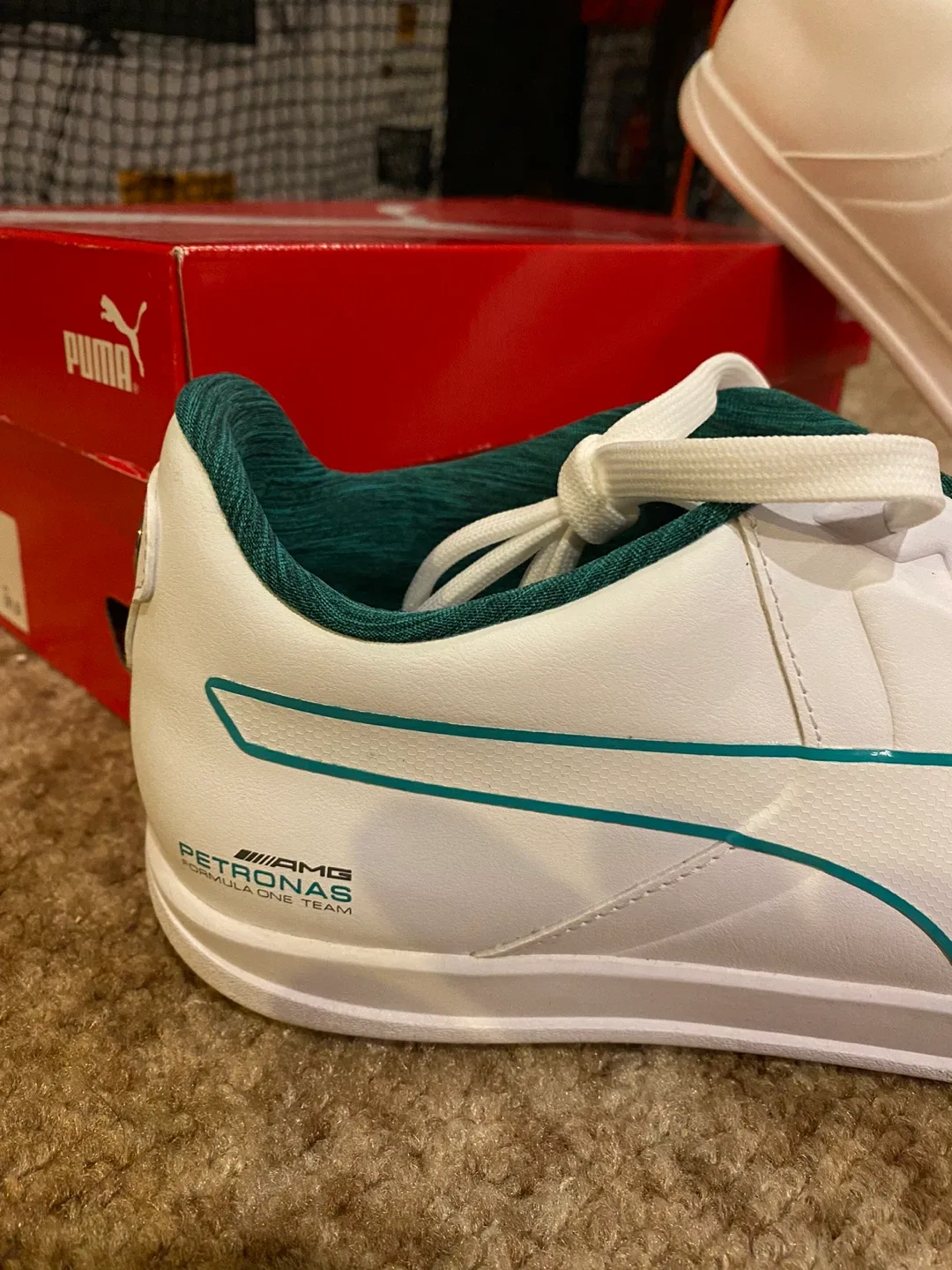 Puma F1 Mercedes AMG Petronas Shoes, Brand New size 13 image indicator(2)