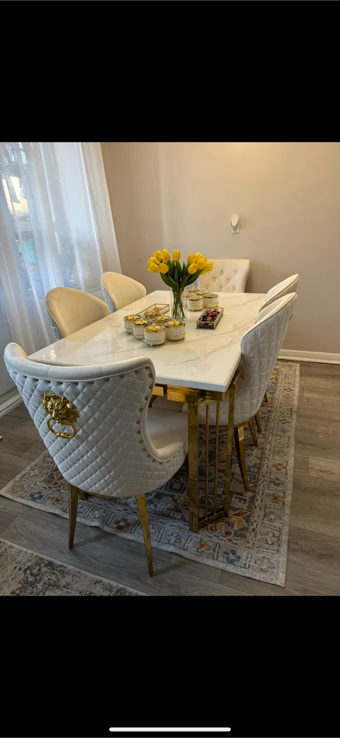 Dining Table Set with 6 Chairs - photo 2