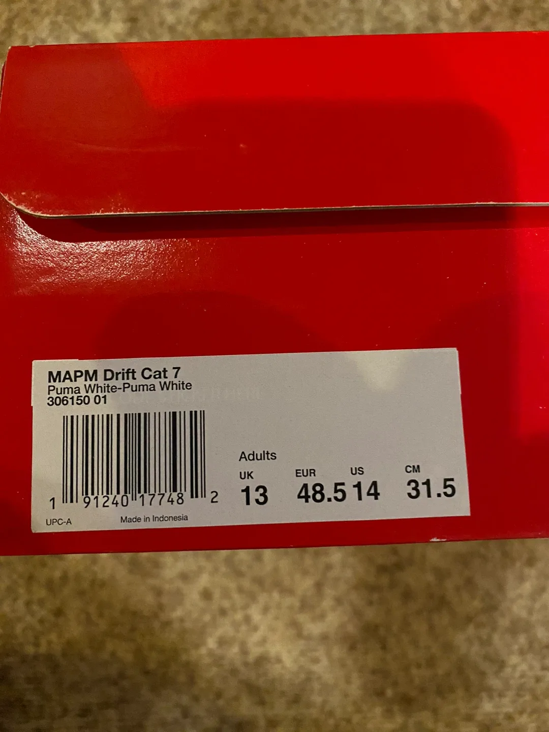 Brand New Puma F1 Mercedes AMG Petronas shoes in size 13 image indicator(2)