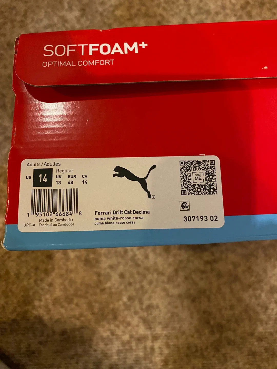Brand New Puma F1 Ferrari shoes in size 13 image indicator(2)