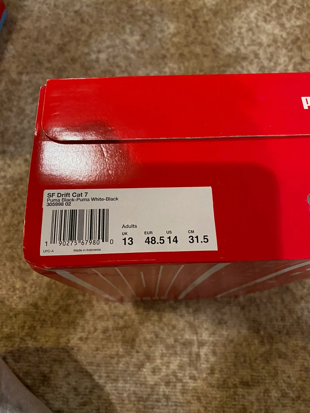 Brand New Puma F1 Ferrari shoes in size 13 image indicator(2)