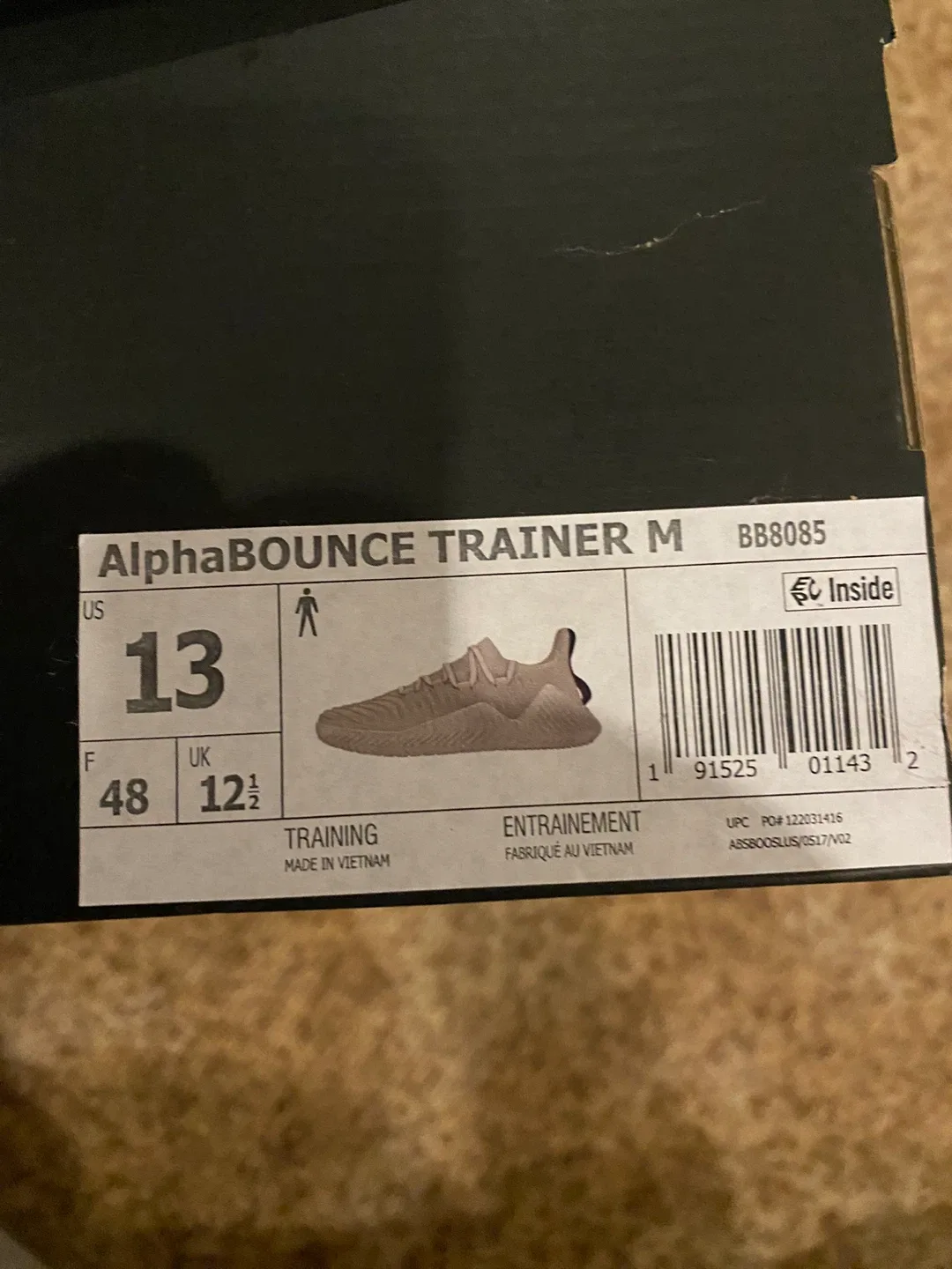 Brand New Adidas Alpha Bounce shoes in size 13 image indicator(2)