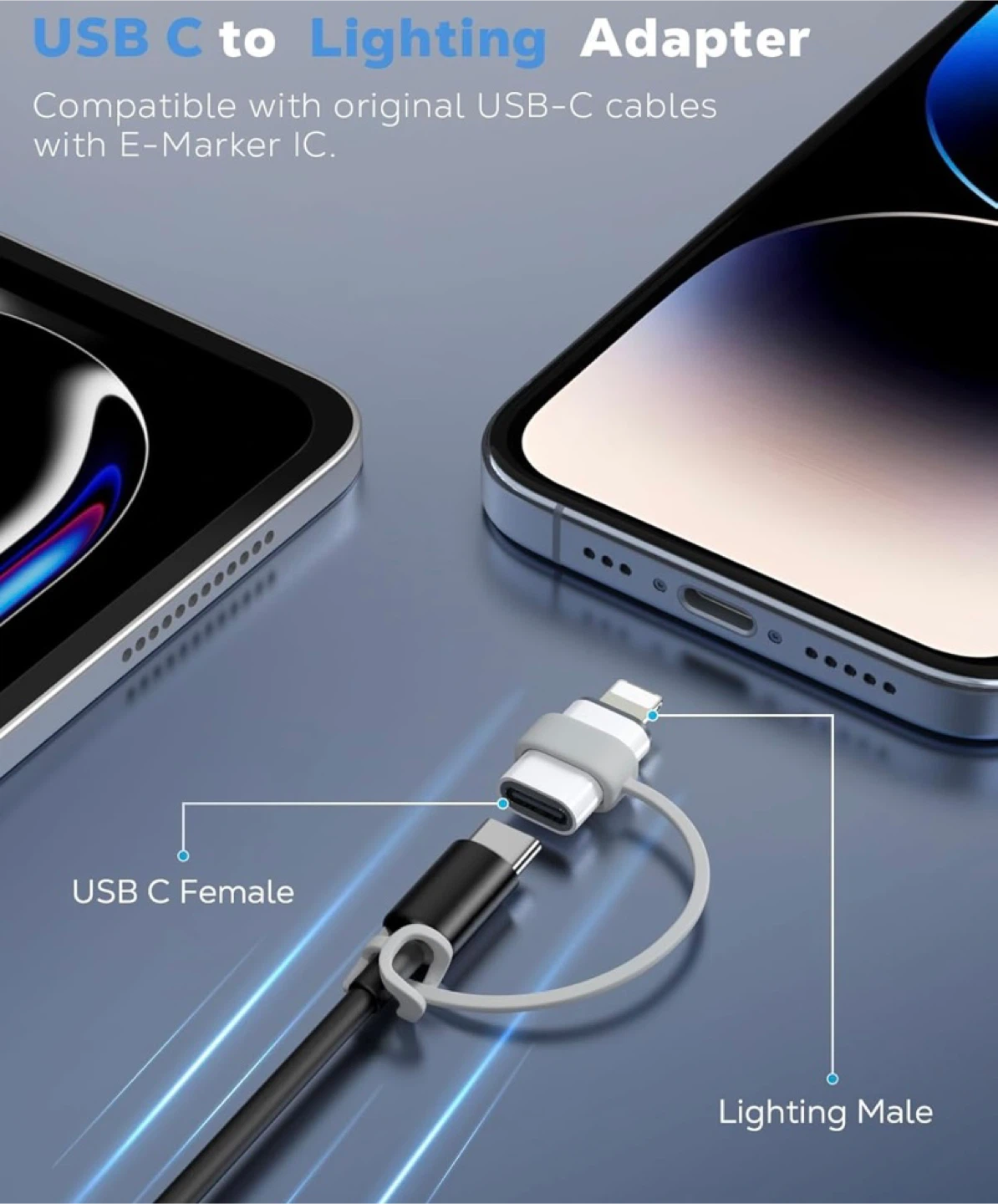 USB-C to Lightning Adapter - photo 5