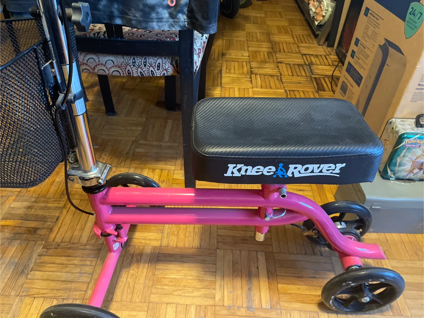 KneeRover Pink Knee Walker