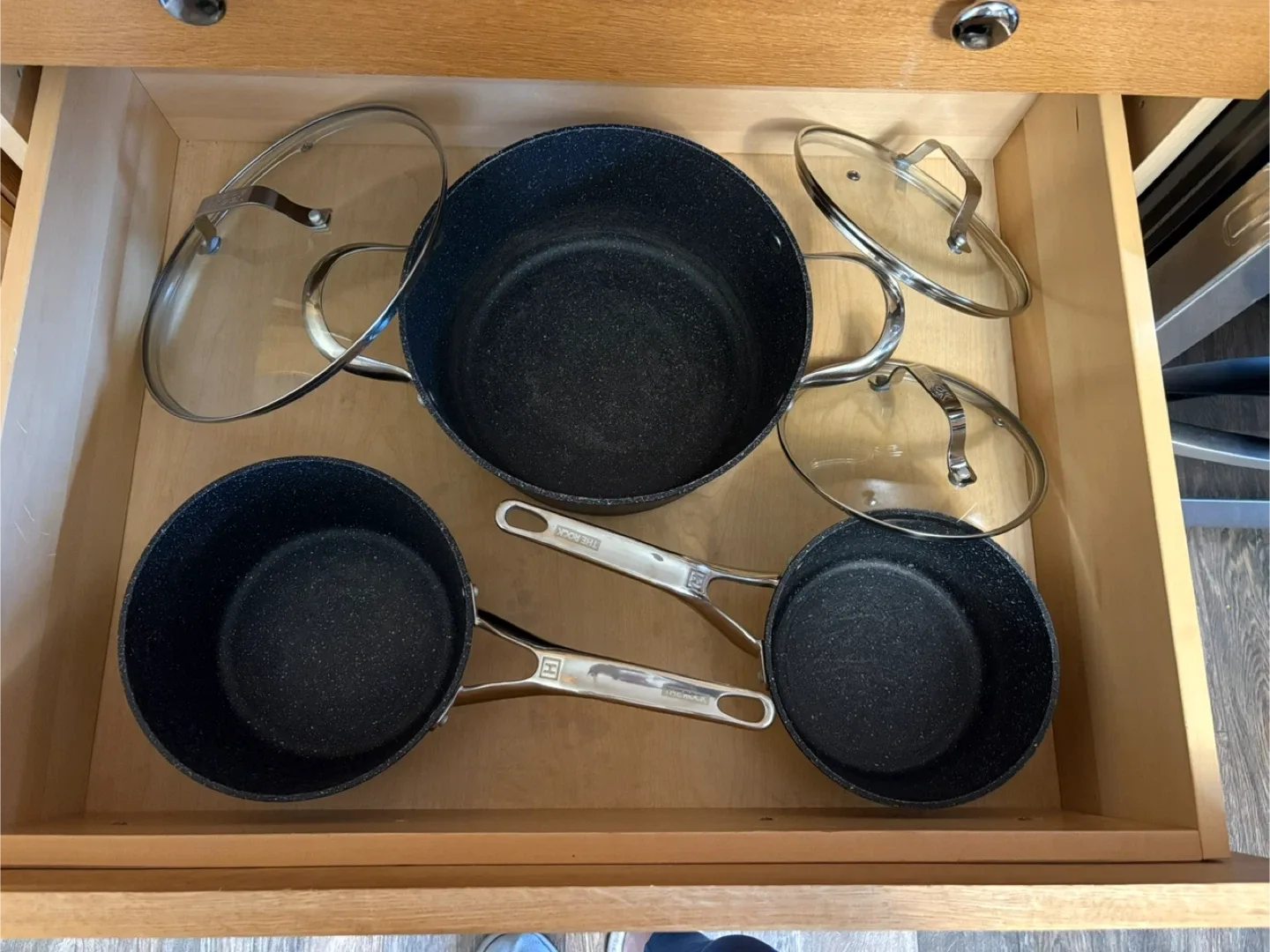 The Rock Cookware - Pots & Frypans - 15pcs image indicator(3)