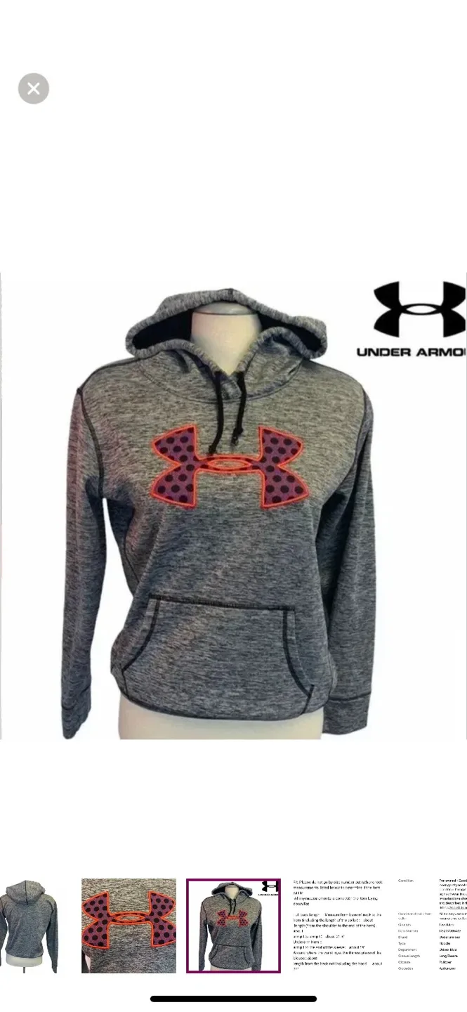 Under Armour Hoodie - Grey