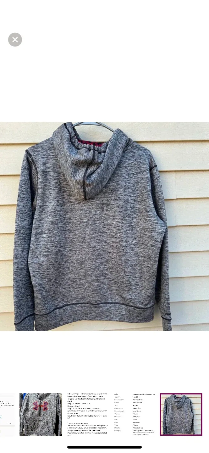 Under Armour Hoodie - Grey image indicator(3)