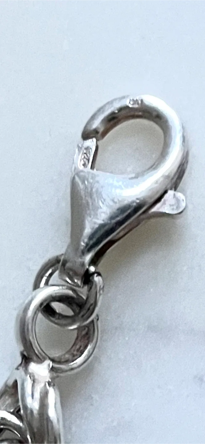 Sterling silver bracelet🤍🥕 image indicator(3)