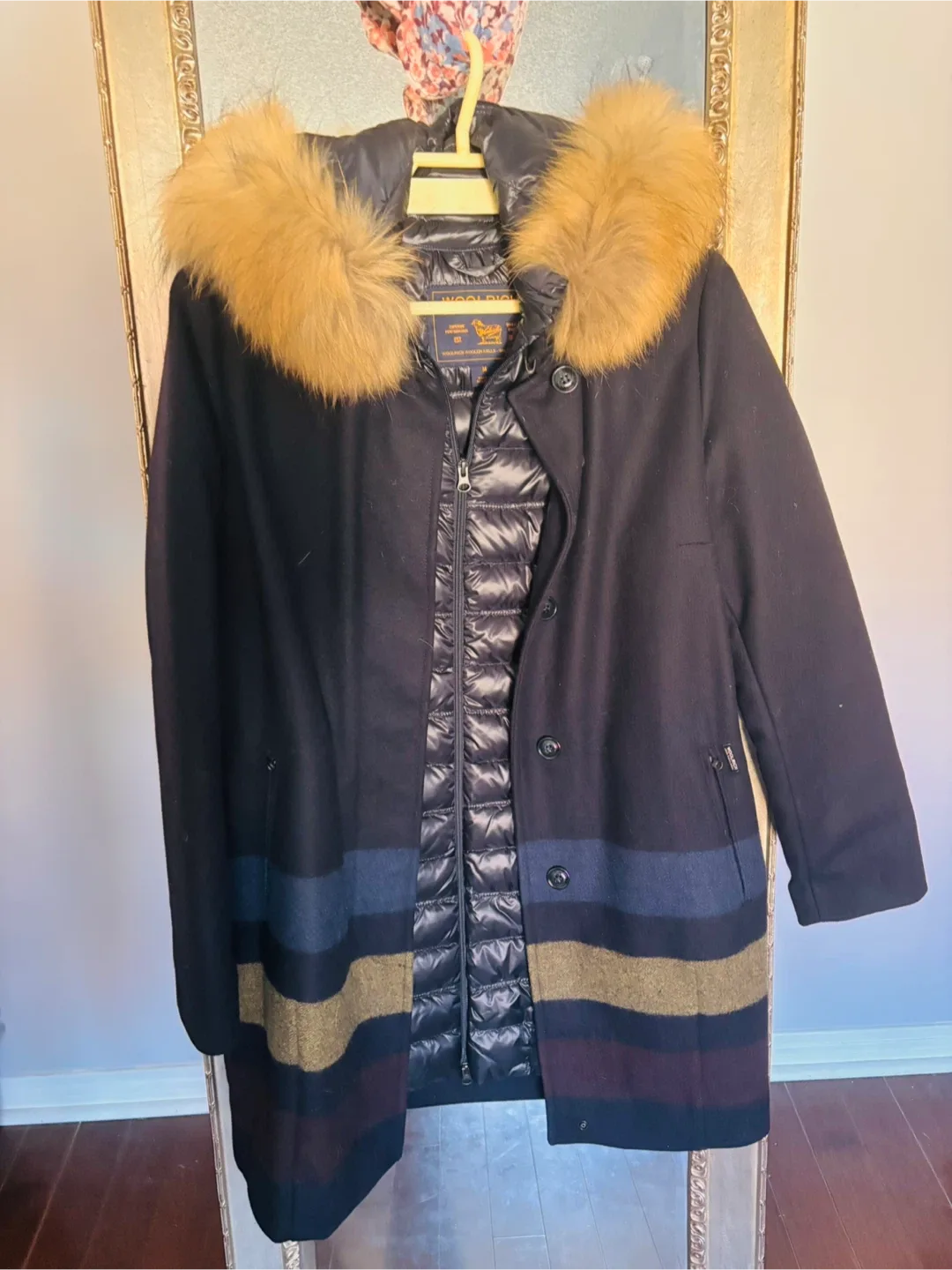 Woolrich Parka with Fur Hood women Size M