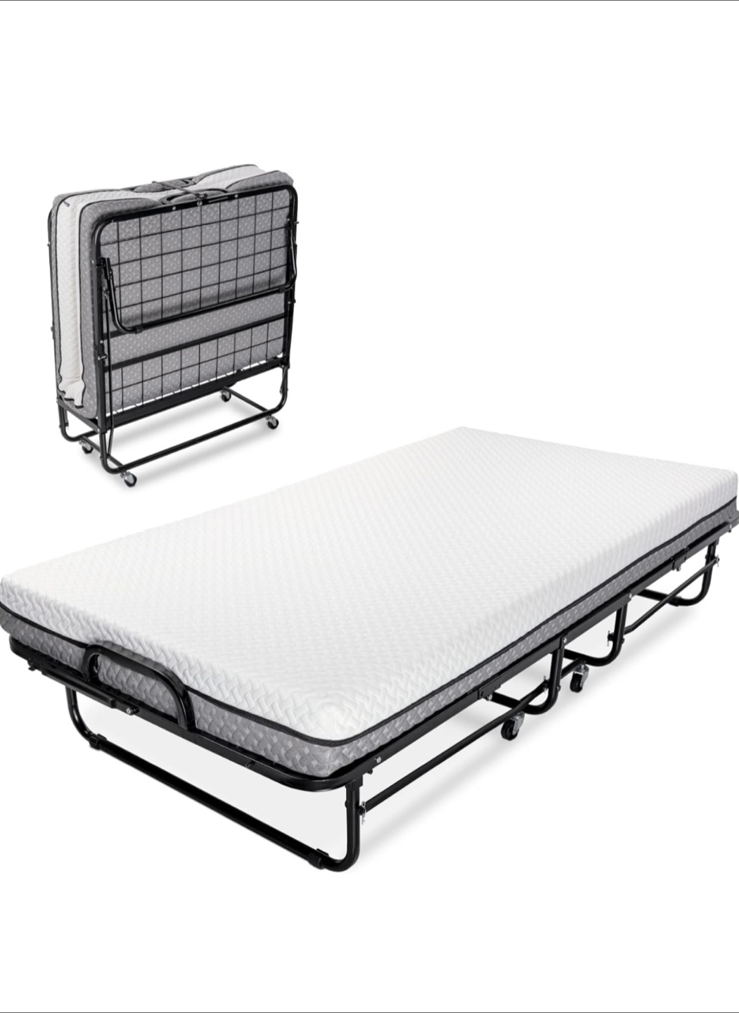 Folding Rollaway Bed - Twin Size