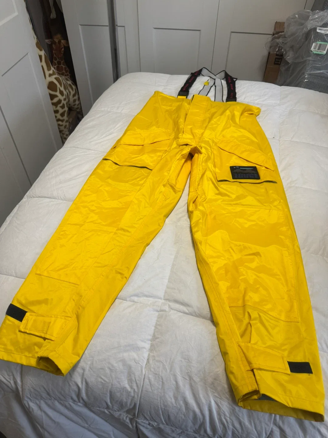 Brand New Size XL w tags Waterproof Safety Suit Pants Coat image indicator(2)