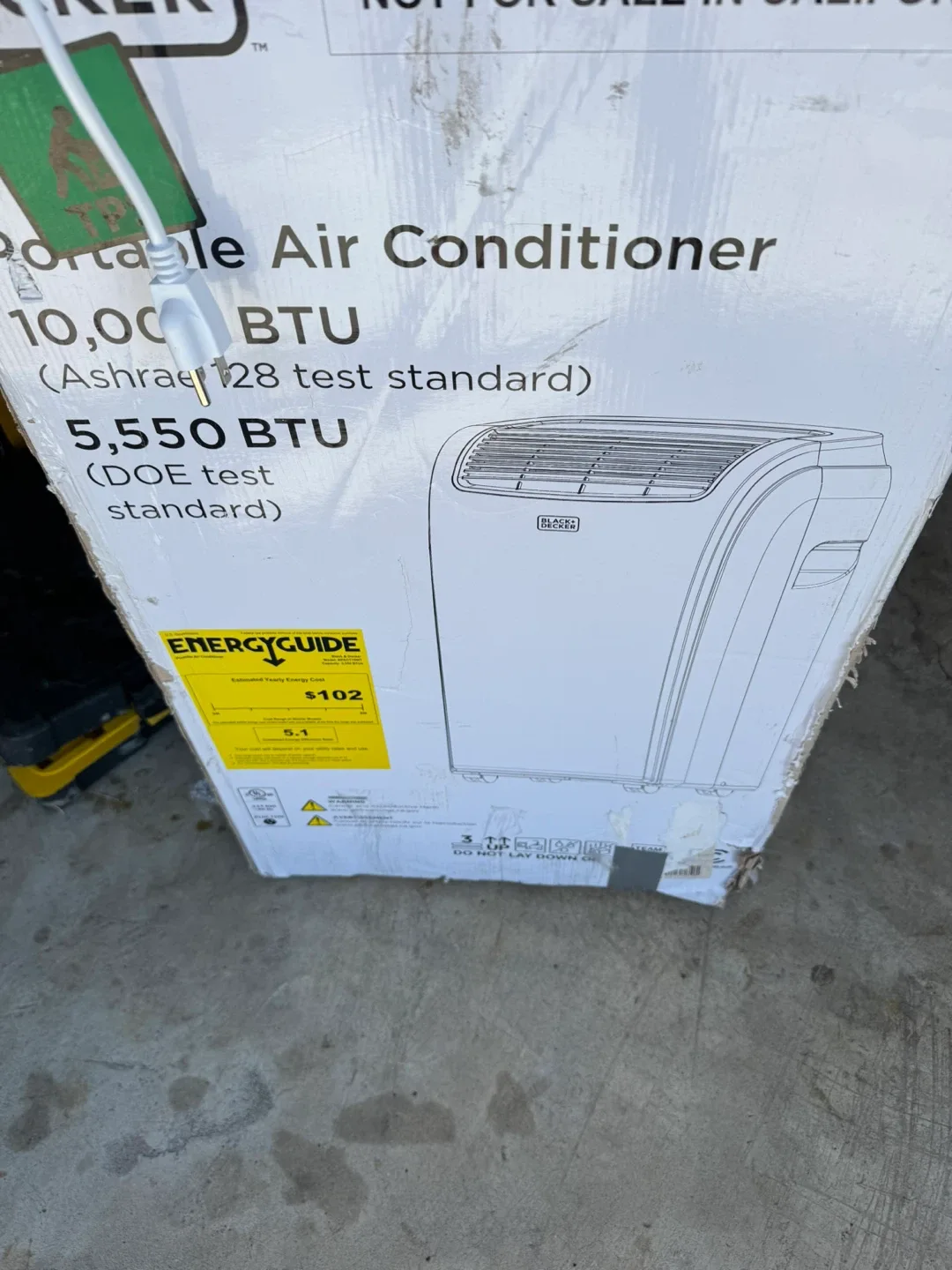 BLACK+DECKER Portable Air Conditioner, White image indicator(4)