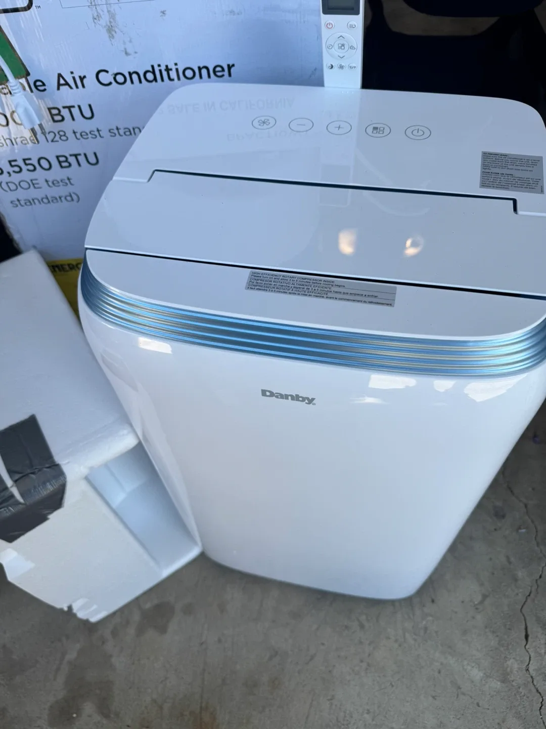 Danby 8000 BTU Portable Air Conditioner - White image indicator(3)