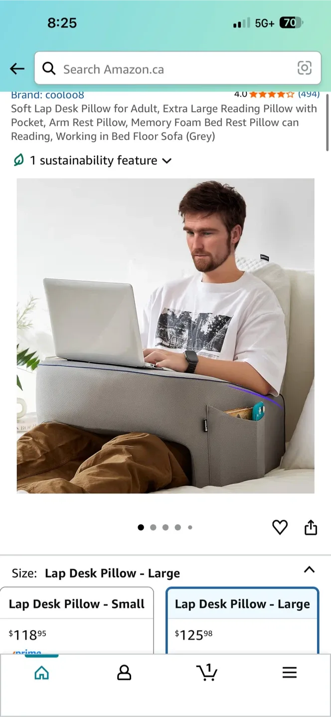 cooloo8 Lap Desk Pillow - Large