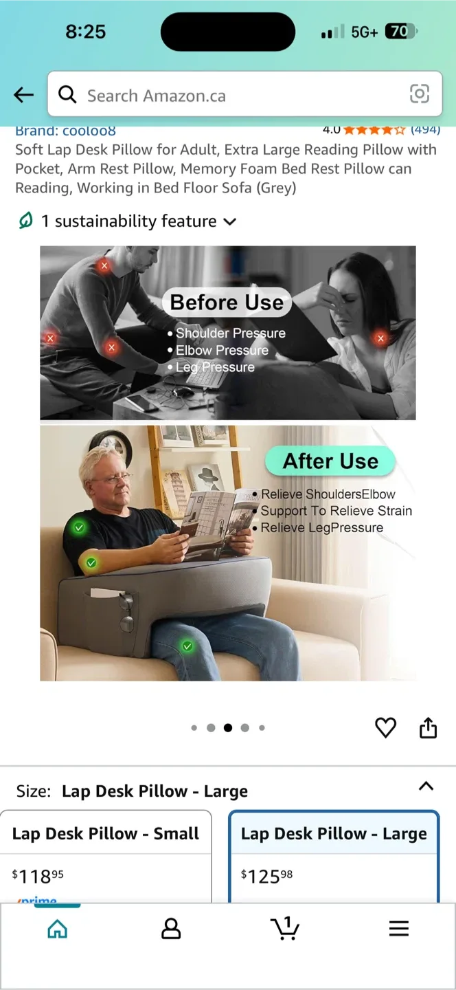 cooloo8 Lap Desk Pillow - Large image indicator(3)