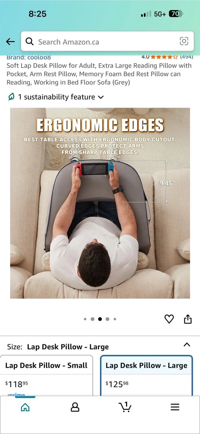 cooloo8 Lap Desk Pillow - Large image indicator(4)