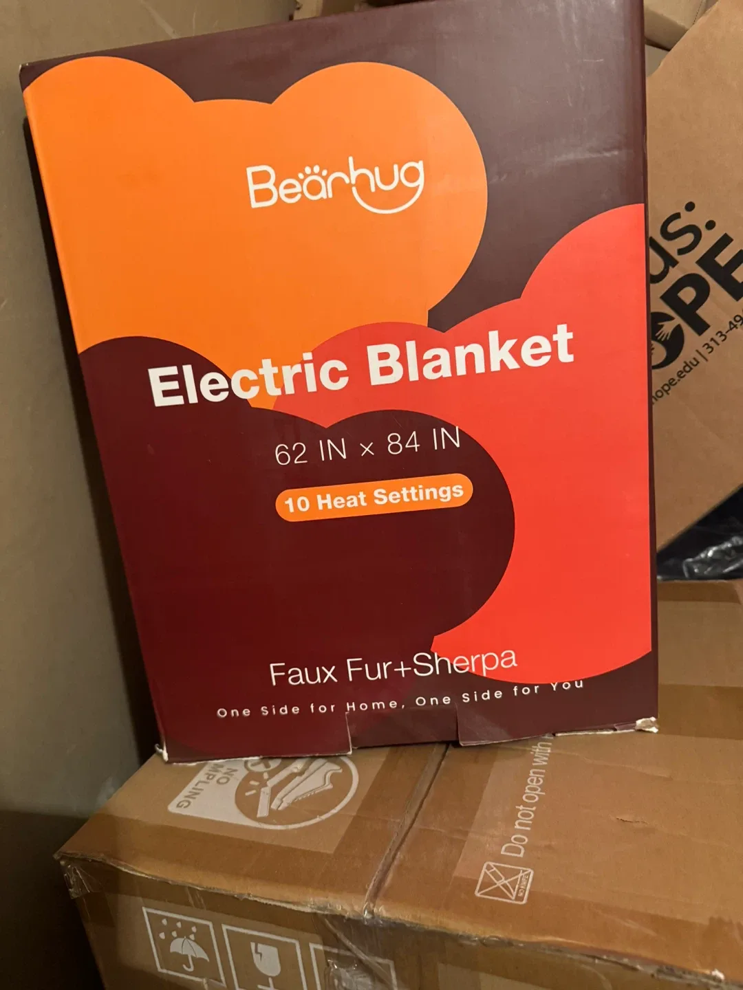 Bearhug Electric Blanket Twin Size - White Cloud image indicator(3)