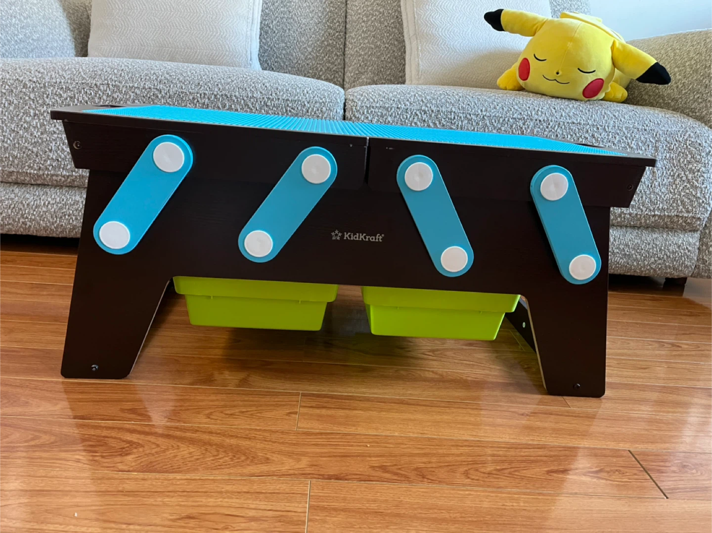 KidKraft Building Bricks Play Table with Storage - photo 5