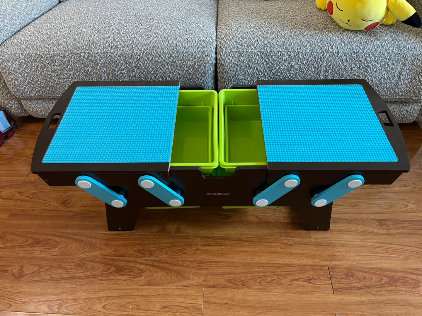 KidKraft Building Bricks Play Table with Storage - photo 2