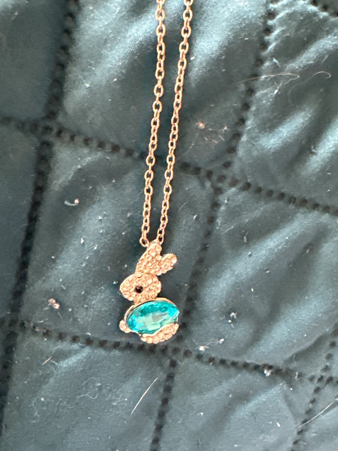 Cute Bunny Pendant Necklace - photo 2