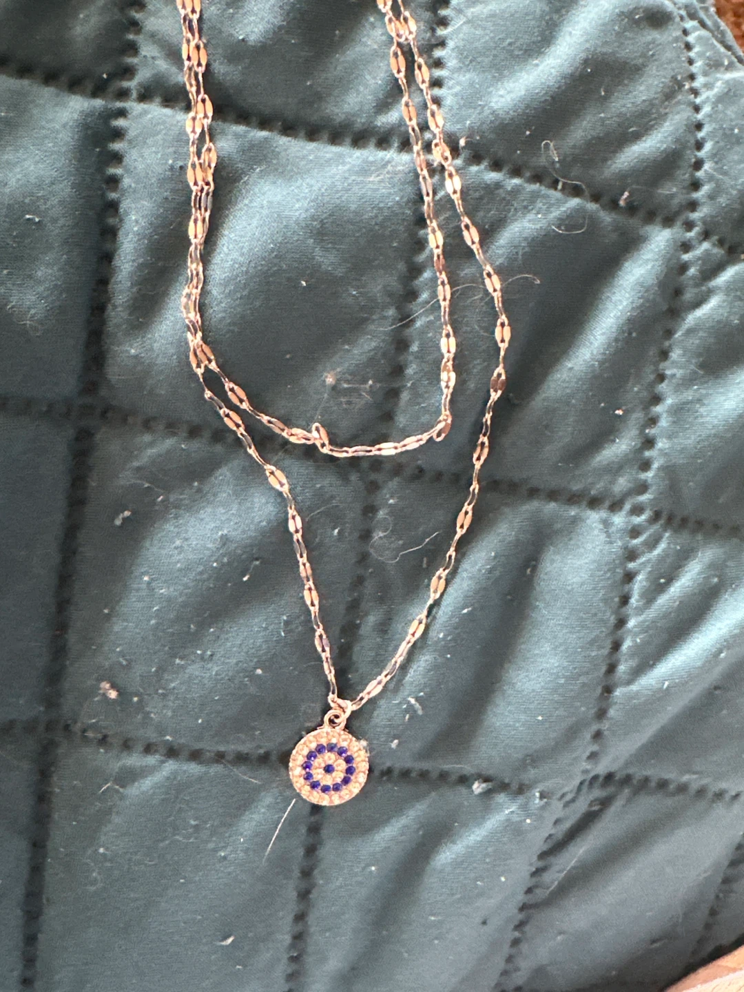 Evil Eye Pendant Layered Necklace - photo 2