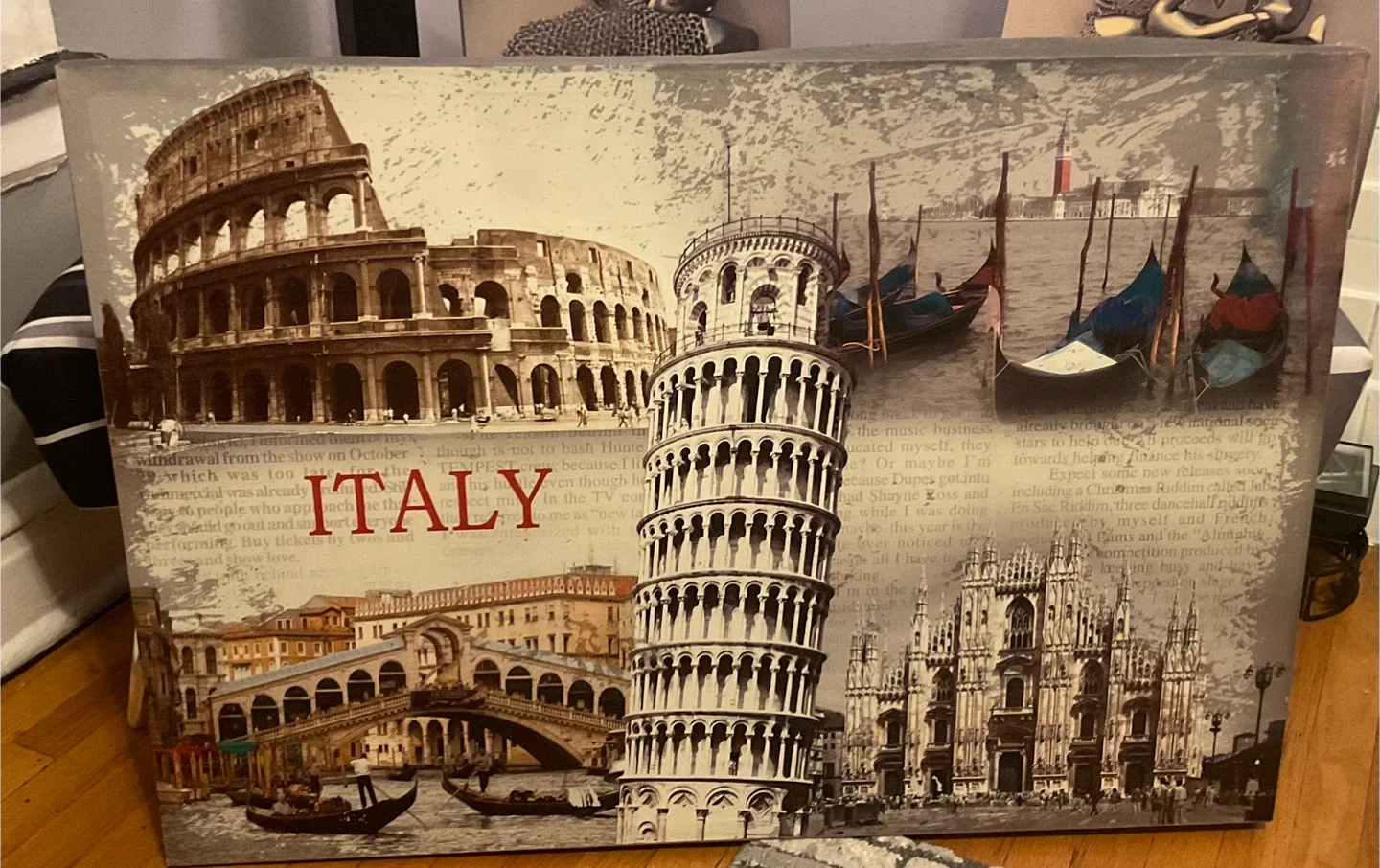 Italy Canvas Wall Art