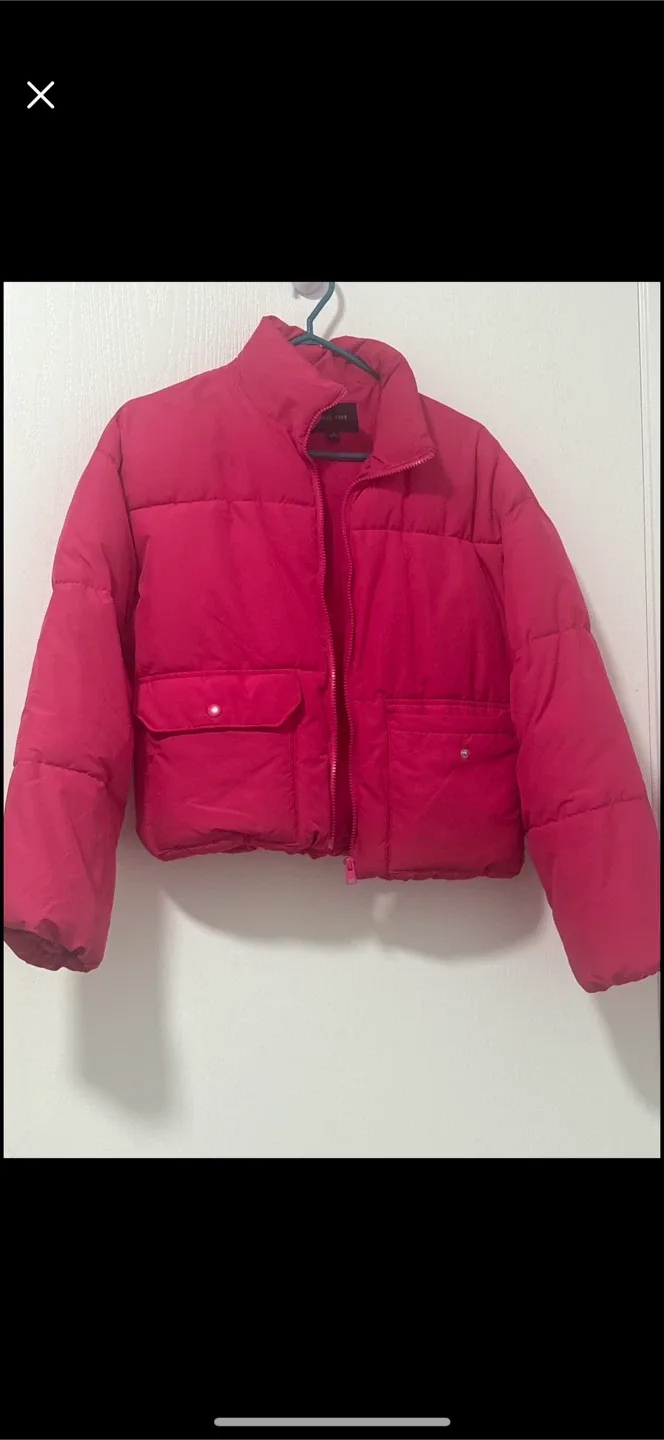 Puffer Jacket - Pink