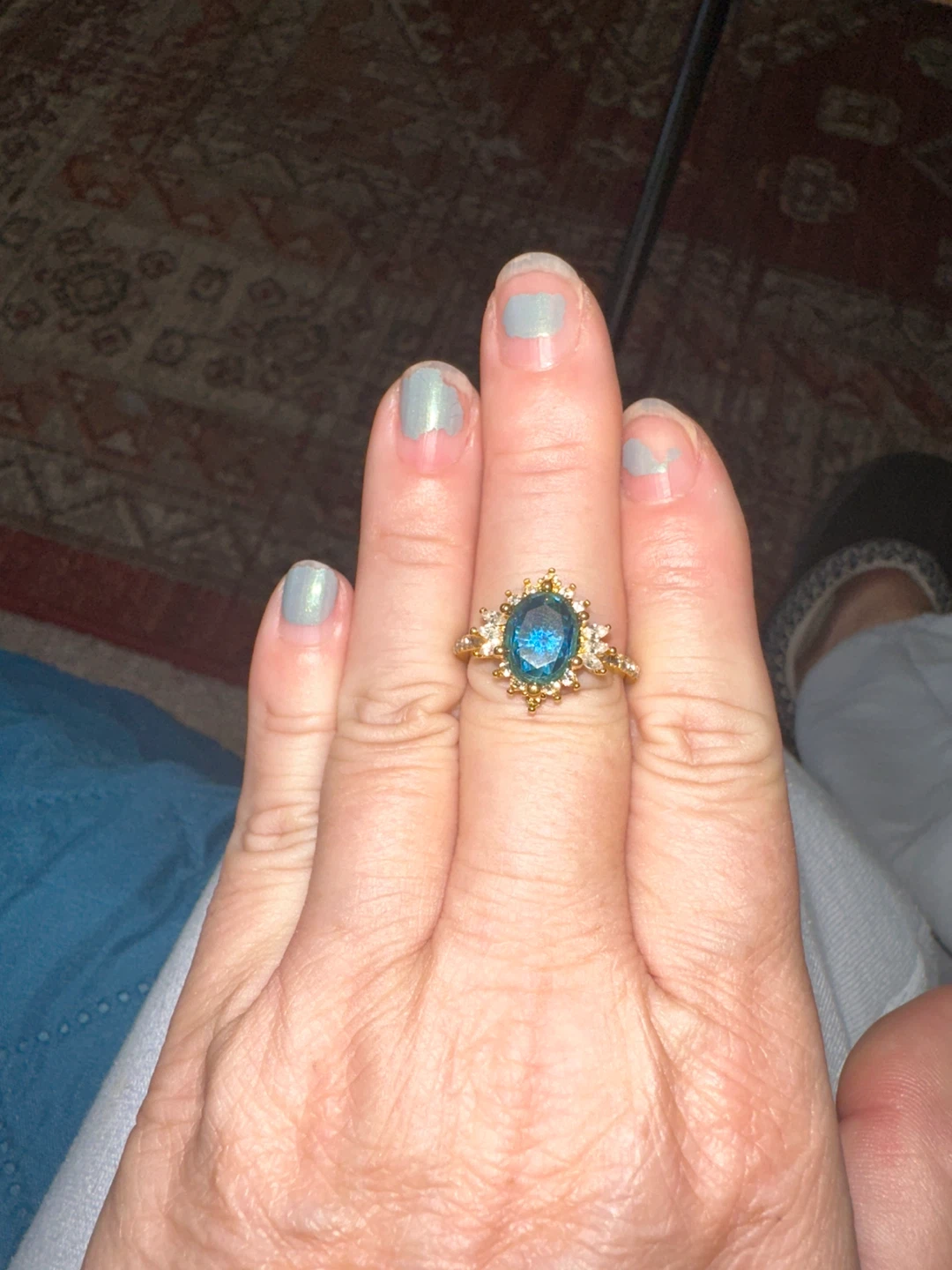 Blue Stone Ring