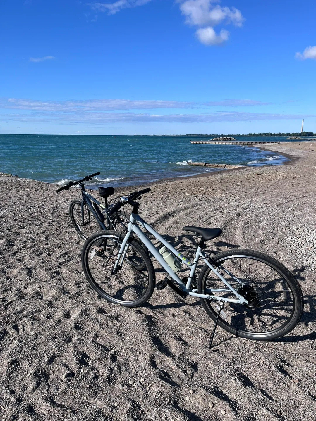 Two Bikes: Blue & Silver 🚴🏽‍♀️🚴🏼 image indicator(2)