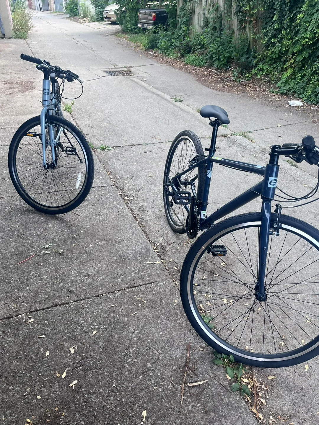 Two Bikes: Blue & Silver 🚴🏽‍♀️🚴🏼 image indicator(3)