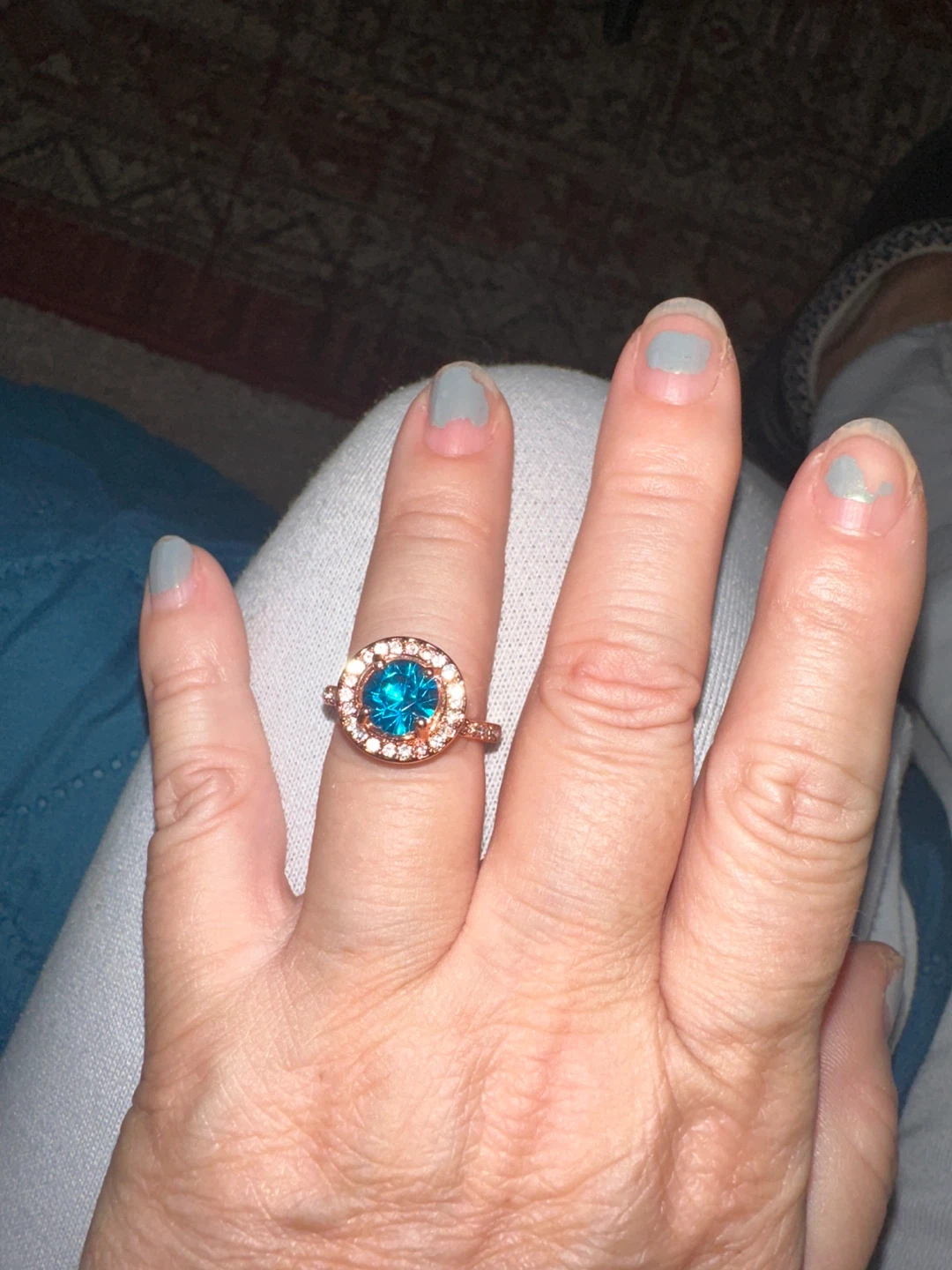 Blue Stone Ring