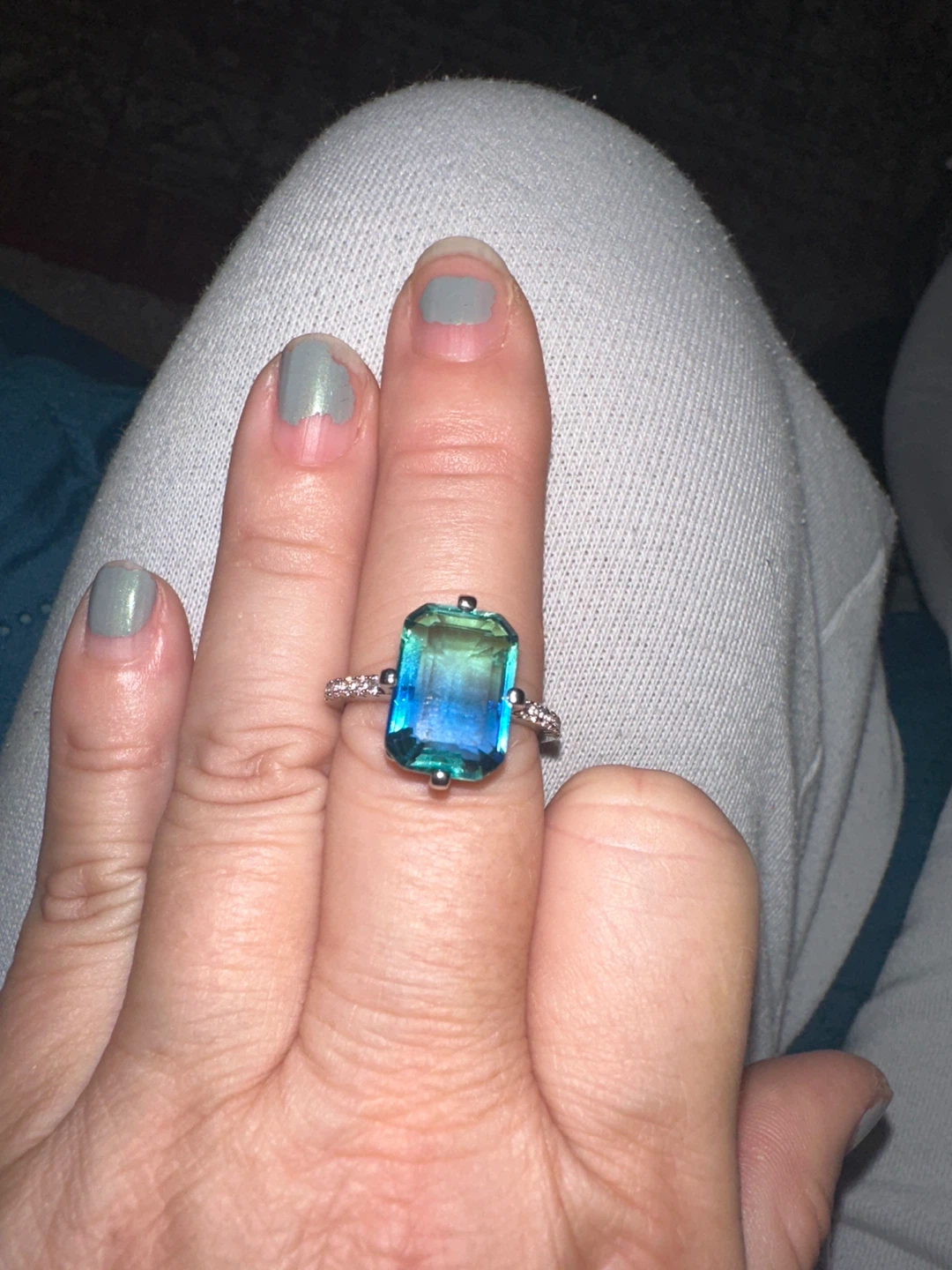 Colour Changing Stone Ring