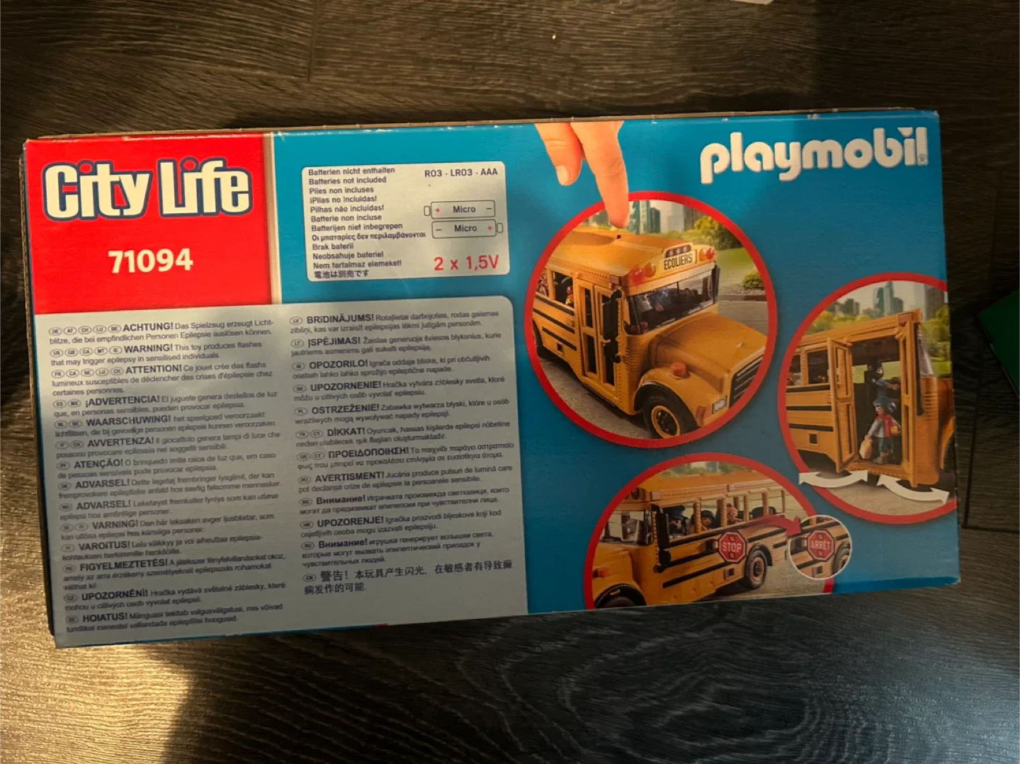 Playmobil City Life School Bus - BRAND NEW image indicator(3)